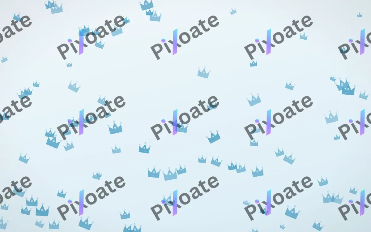 Arctic Frost Crowns — light blue and white luxury background