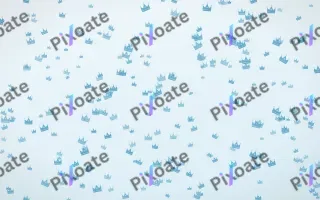 Arctic Frost Crowns Dense III — light blue and white luxury background, variation III