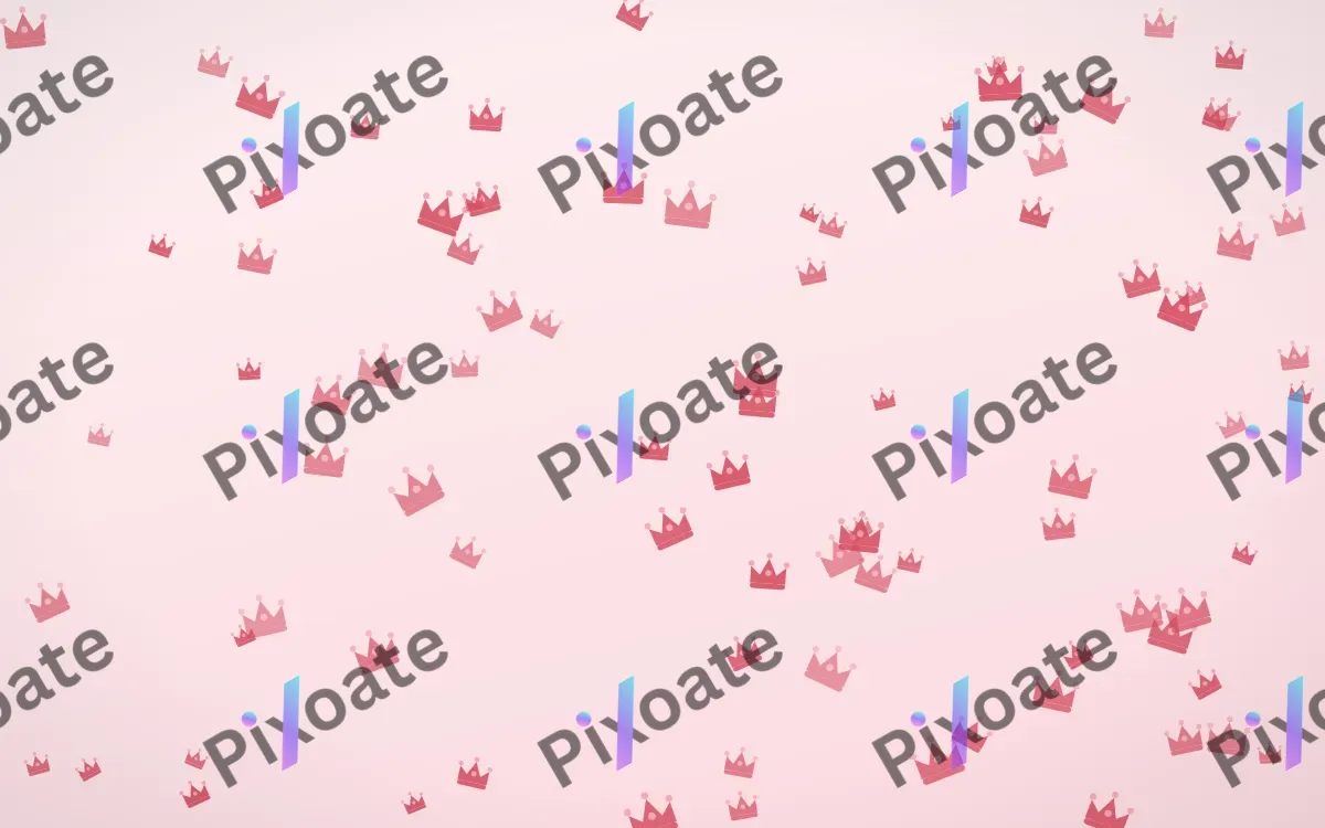 Cherry Soda Crowns — light red and white luxury background