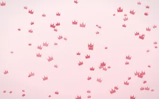 Cherry Soda Crowns — light red and white luxury background