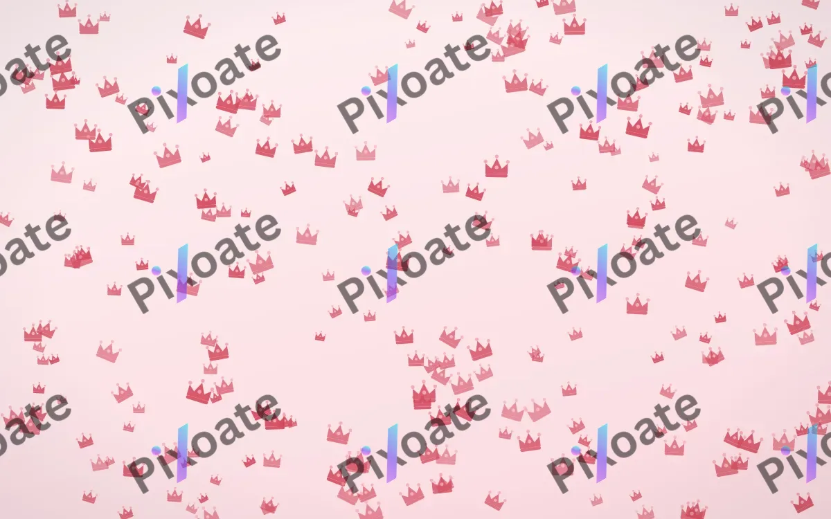 Cherry Soda Crowns Dense — light red and white luxury background