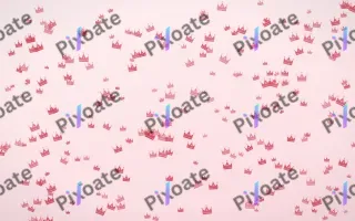 Cherry Soda Crowns Dense III — light red and white luxury background, variation III