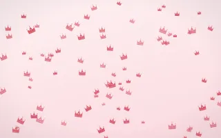 Cherry Soda Crowns II — light red and white luxury background, variation II