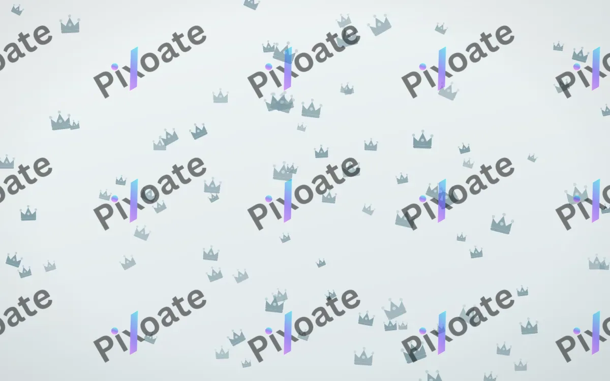 Coastal Fog Crowns — light blue and white luxury background