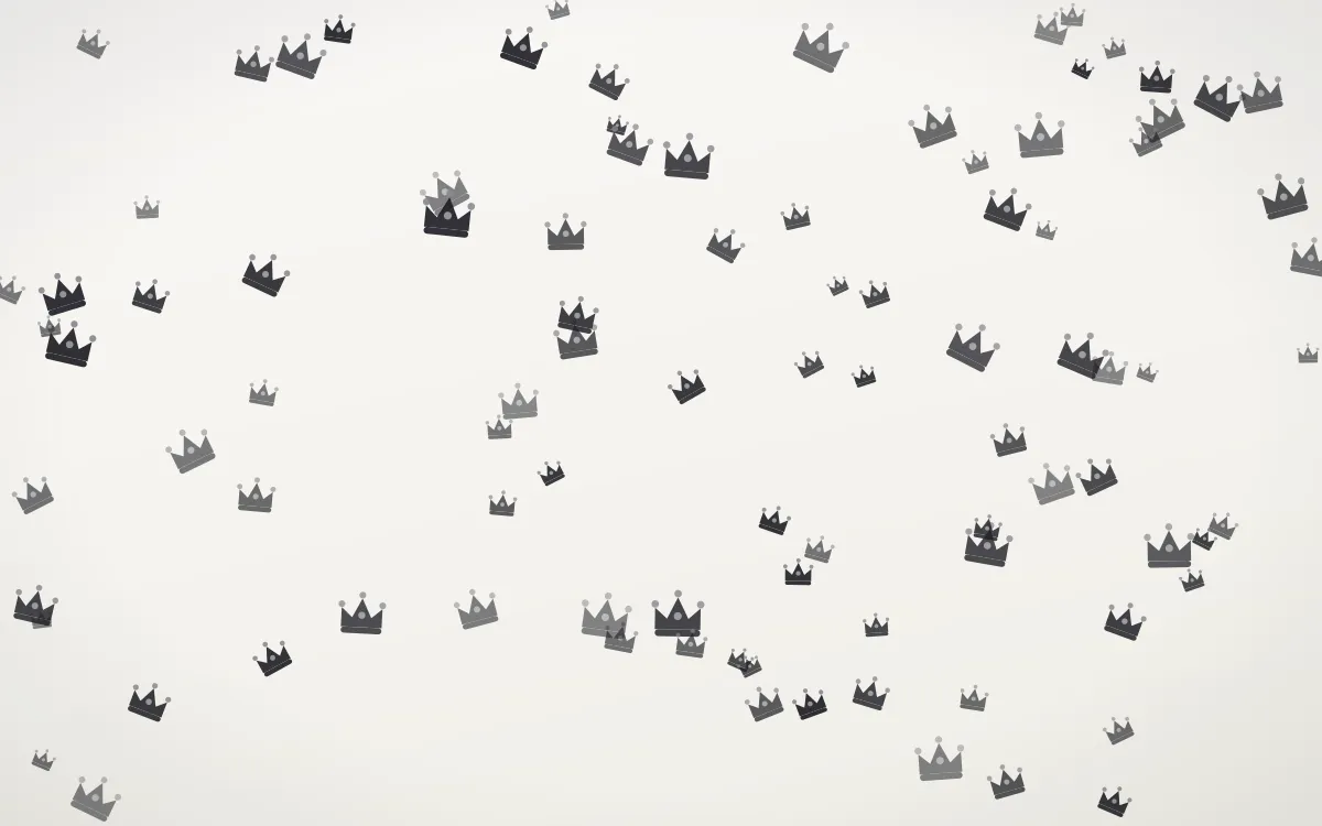 Inkline Crowns — light grey and white luxury background