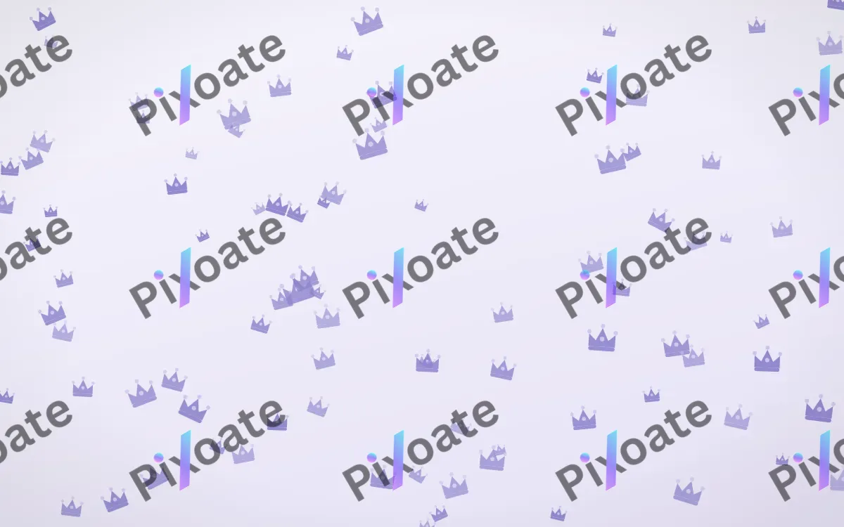 Lilac Frost Crowns — light blue and white luxury background