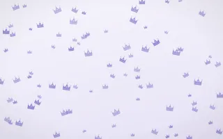 Lilac Frost Crowns III — light blue and white luxury background, variation III
