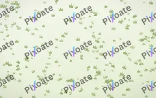 Matcha Latte Crowns Dense II — light green and white luxury background, variation II