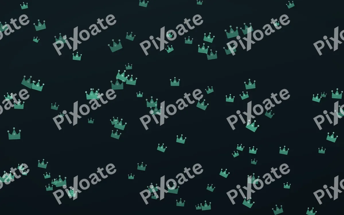 Midnight Garden Crowns — dark green and black luxury background