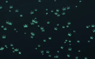 Midnight Garden Crowns — dark green and black luxury background