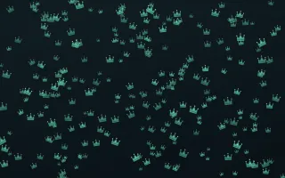 Midnight Garden Crowns Dense III — dark green and black luxury background, variation III