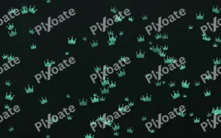 Mint Noir Crowns III — dark green and black luxury background, variation III