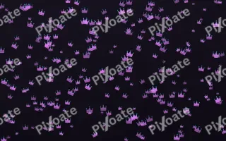 Neon Noir Crowns Dense — dark purple, teal and black luxury background