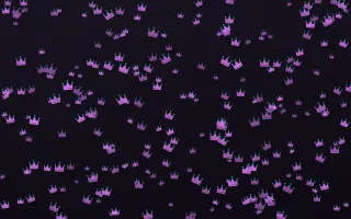 Neon Noir Crowns Dense III — dark purple, teal and black luxury background, variation III