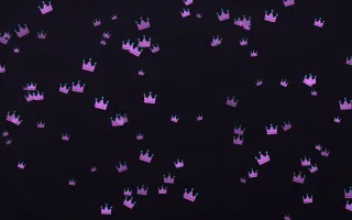 Neon Noir Crowns III — dark purple, teal and black luxury background, variation III