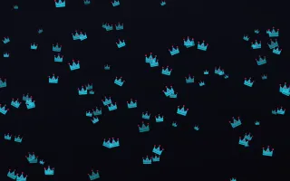 Neonline Crowns III — dark teal, pink and black luxury background, variation III