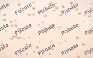 Peach Fuzz Crowns — light orange and white luxury background