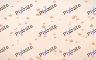 Peach Fuzz Crowns II — light orange and white luxury background, variation II
