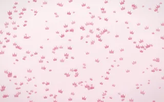 Rosewater Crowns Dense — light pink and white luxury background