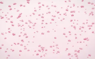 Rosewater Crowns Dense III — light pink and white luxury background, variation III