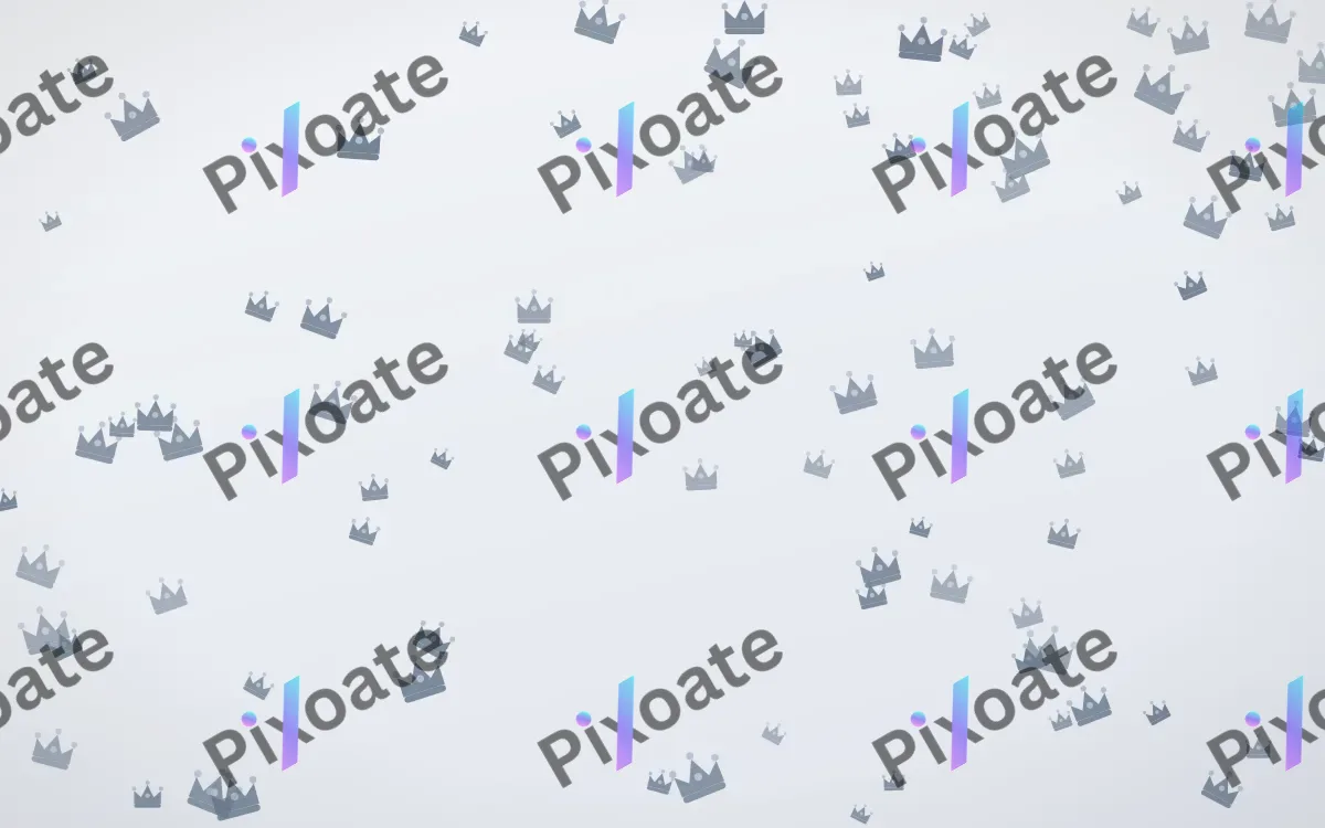 Slate Mist Crowns — light blue and white luxury background
