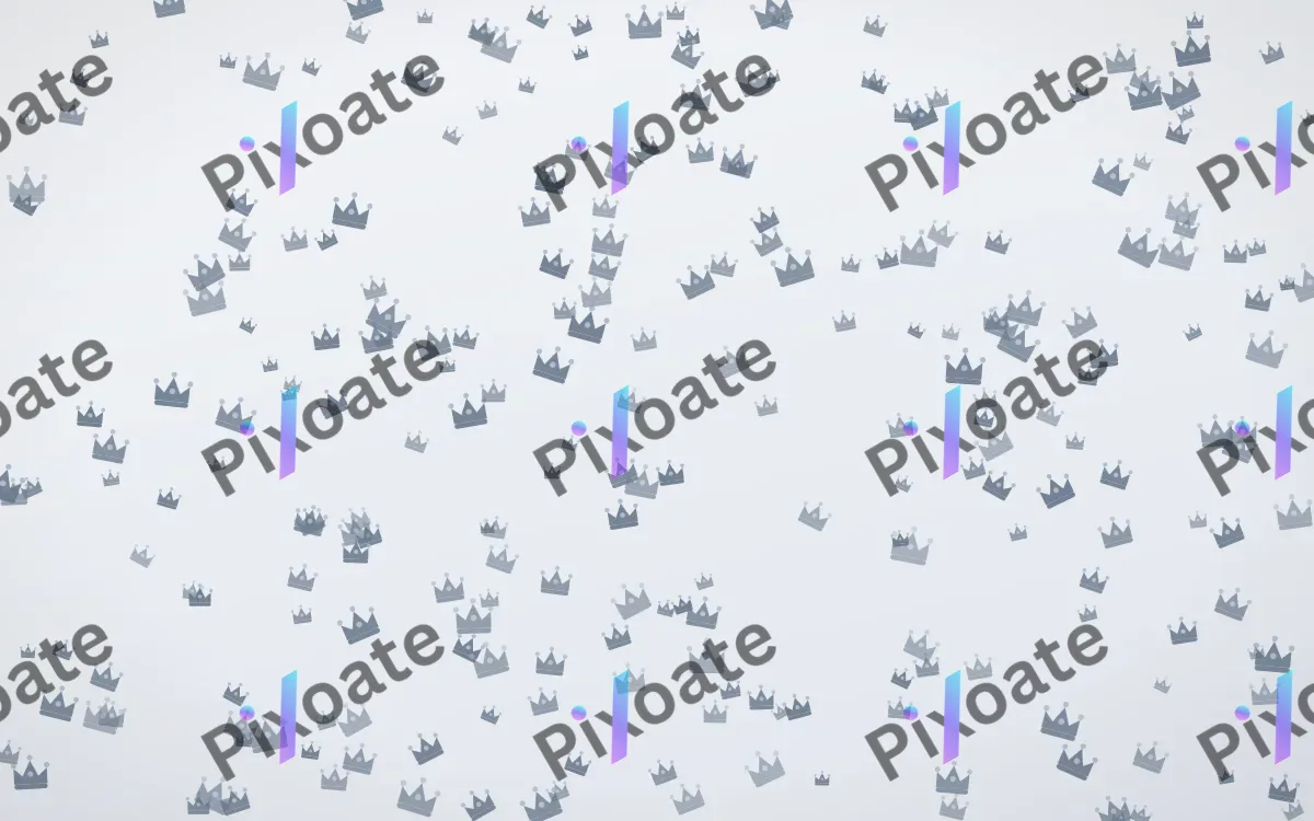 Slate Mist Crowns Dense — light blue and white luxury background
