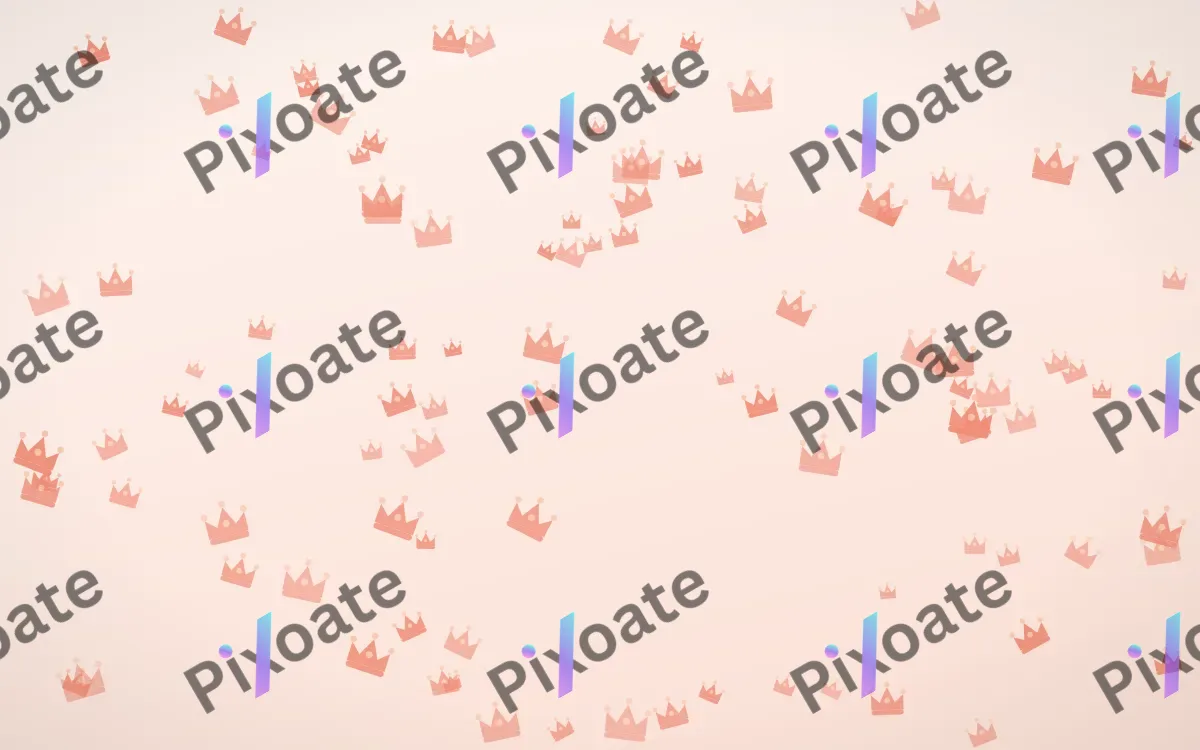 Sorbet Crowns — light red, orange and white luxury background