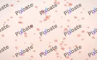 Sorbet Crowns II — light red, orange and white luxury background, variation II