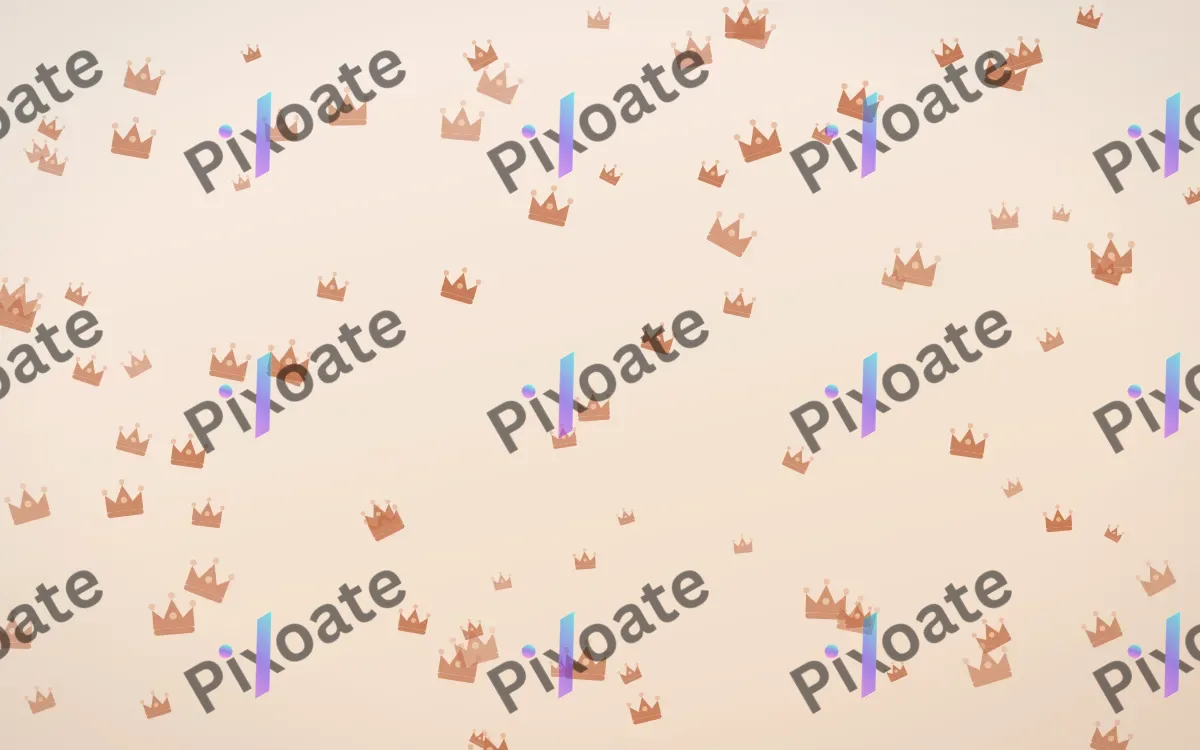 Terracotta Crowns — light orange and beige luxury background