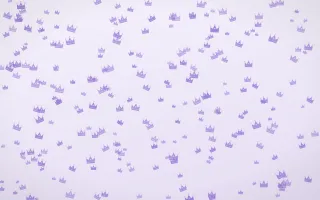 Wisteria Crowns Dense II — light purple and white luxury background, variation II
