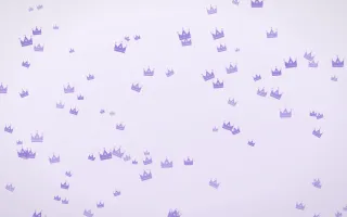 Wisteria Crowns II — light purple and white luxury background, variation II