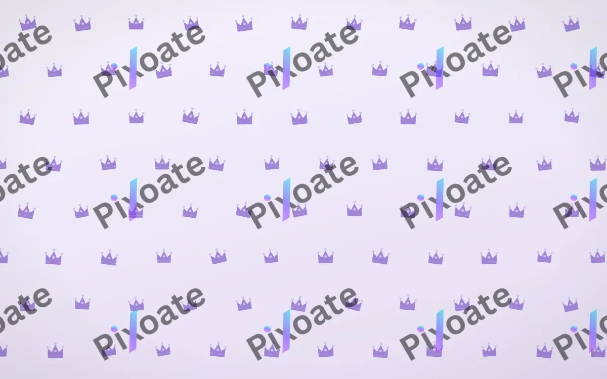 Wisteria Crowns Tiled — light purple and white luxury background