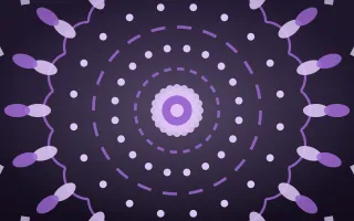 Amethyst Aura Bloom Mandala — dark purple mandala background
