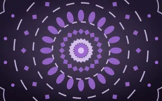 Amethyst Aura Bloom Mandala III — dark purple mandala background, variation III