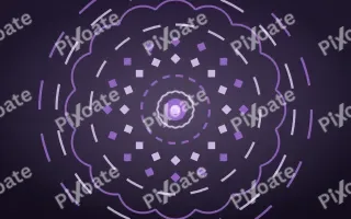 Amethyst Aura Mandala II — dark purple mandala background, variation II