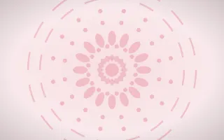Blush Modern Quiet Radial — light white and red mandala background