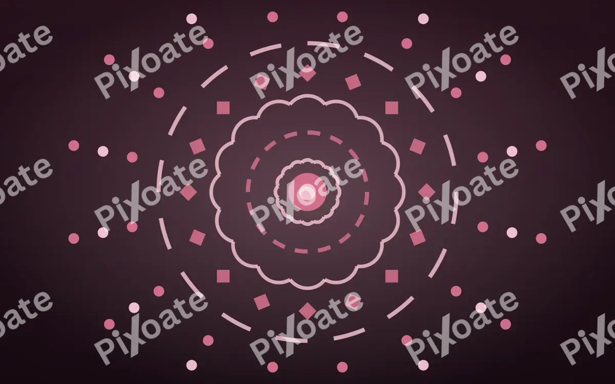 Lotus Rose Mandala — dark pink mandala background