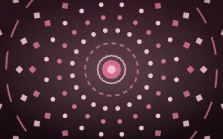 Lotus Rose Bloom Mandala — dark pink mandala background