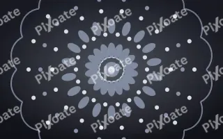 Midnight Silver Mandala II — dark blue and grey mandala background, variation II