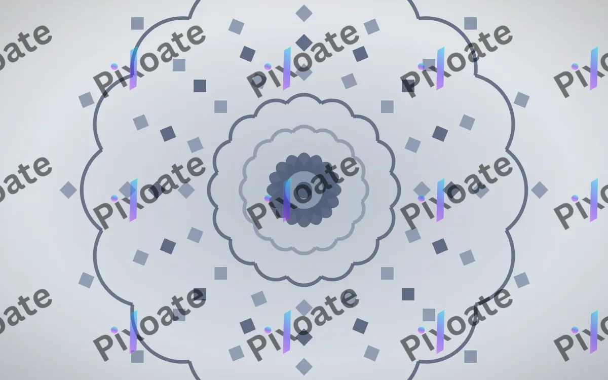 Moonstone Mandala — light blue and white mandala background