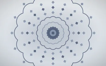 Moonstone Mandala — light blue and white mandala background