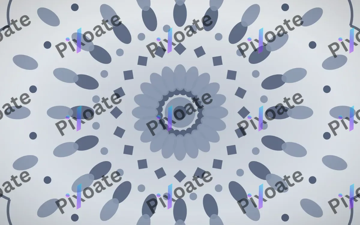 Moonstone Bloom Mandala — light blue and white mandala background