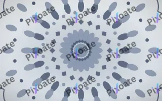 Moonstone Bloom Mandala — light blue and white mandala background