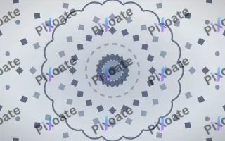 Moonstone Bloom Mandala II — light blue and white mandala background, variation II