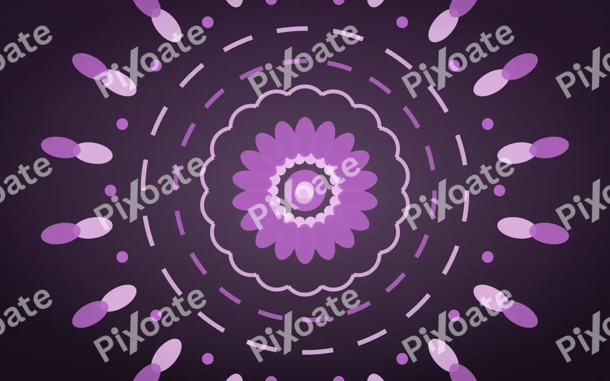 Orchid Glow Mandala — dark purple and pink mandala background