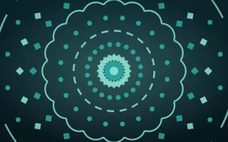 Peacock Jewel Bloom Mandala II — dark teal mandala background, variation II
