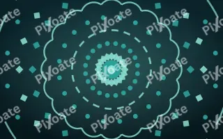 Peacock Jewel Bloom Mandala II — dark teal mandala background, variation II