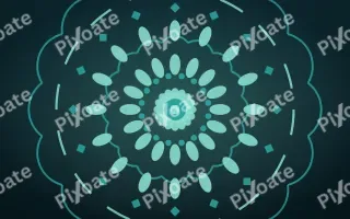 Peacock Jewel Mandala II — dark teal mandala background, variation II