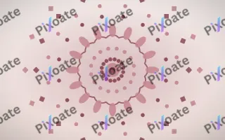 Pearl Blush Mandala — light red and white mandala background
