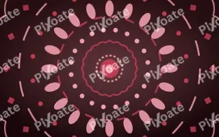 Ruby Devotion Bloom Mandala II — dark red mandala background, variation II